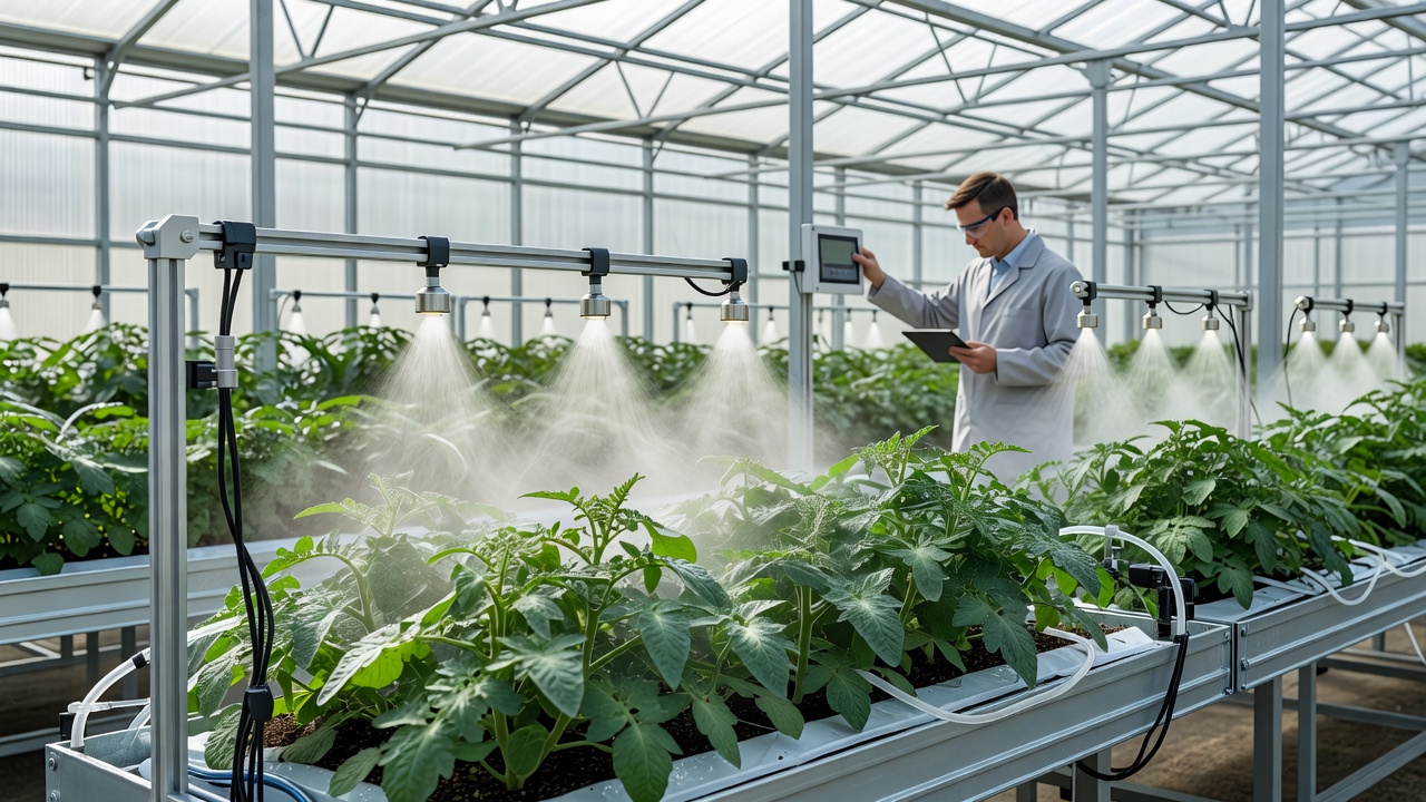 Adapting Mist Delivery Mechanisms for Effective Pest Control in Greenhouse Environments Without Chemical Interventions